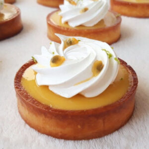 Passion Fruit Tart/Tarte aux fruits de la passion